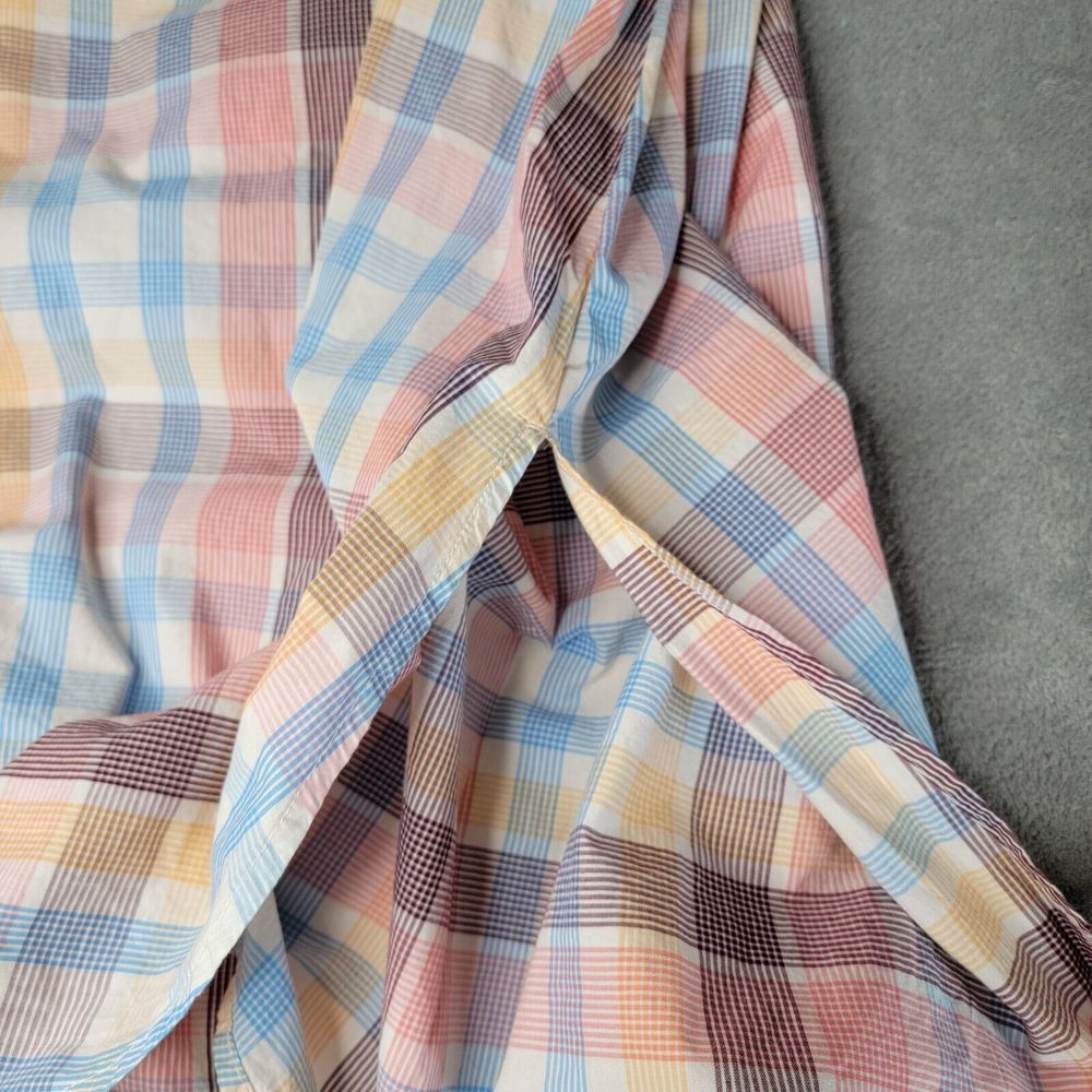 Pastel Plaid Maxi Dress - Picture 10 of 15